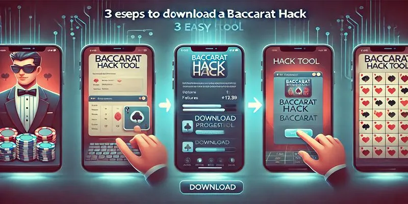 3 bước đơn giản để tải tool hack Baccarat nhanh