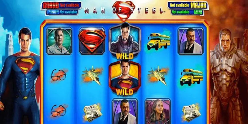 Superhero Slot cung cấp nhiều khu vực cược